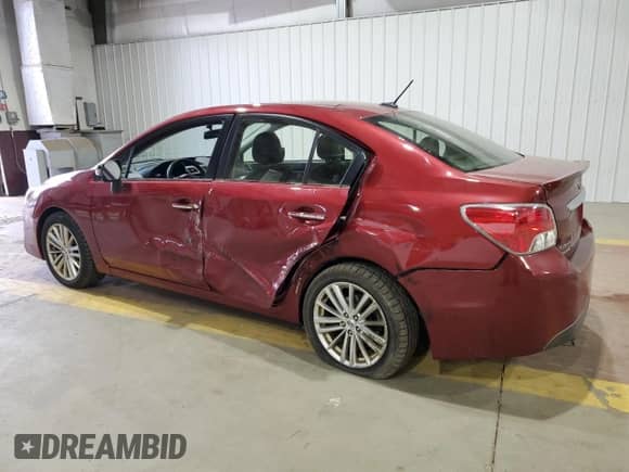 2015 Subaru Impreza Limited with VIN JF1GJAN69FH022934, listed as a Copart auction lot 59637495 with 63,975 mi miles and Salvage title. Bid and sale history available at DreamBid. Image 2.
