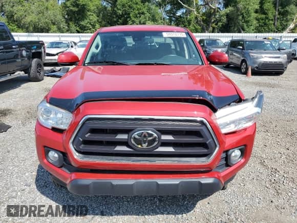 2020 Toyota Tacoma SR5 с VIN 3TMBZ5DN3LM024568, выставлен на аукционе Copart как лот 59372715 с пробегом 55 827 миль миль и На запчасти • Non repairable. История ставок и продаж доступна на DreamBid. Изображение 5.