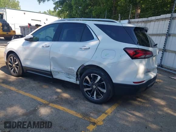 2022 Chevrolet Equinox Premier с VIN 3GNAXXEV2NS203363, выставлен на аукционе IAAI как лот 42645292 с пробегом 9 083 миль миль и . История ставок и продаж доступна на DreamBid. Изображение 3.