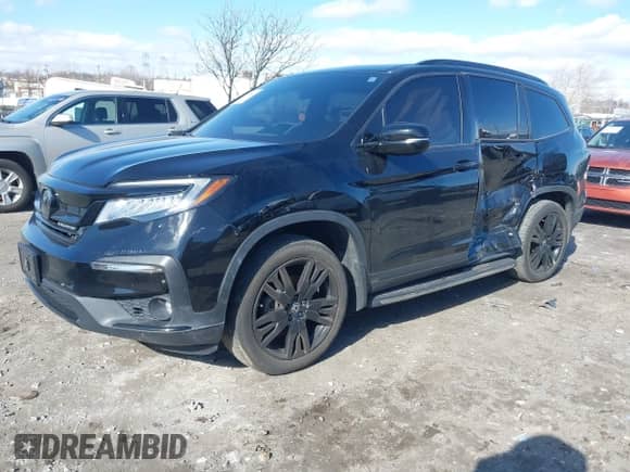 2021 Honda Pilot Black Edition z VIN 5FNYF6H7XMB031978, wystawiony jako IAAI lot #41588542 z przebiegiem 36 797 mil mil oraz . Historia ofert i sprzedaży dostępna na DreamBid. Obrazek 16.