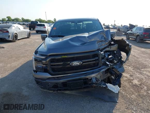 2025 Ford F-150 Lariat with VIN 1FTFW5L80SFA02693, listed as a IAAI auction lot 42893311 with 8,328 mi miles and . Bid and sale history available at DreamBid. Image 12.