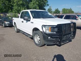 2020 Ford F-150 XL with VIN 1FTFX1E51LKE48420, listed as a IAAI auction lot 42624128 with 82,810 mi miles and . Bid and sale history available at DreamBid. Image 1.