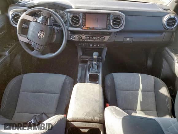 2023 Toyota Tacoma SR with VIN 3TYCZ5AN5PT128577, listed as a Copart auction lot 81493375 with 37,223 mi miles and Salvage title. Bid and sale history available at DreamBid. Image 8.