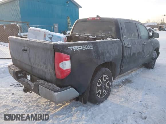 2021 Toyota Tundra SR5 with VIN 5TFDY5F16MX018619, listed as a IAAI auction lot 40810519 with Not provided miles and . Bid and sale history available at DreamBid. Image 4.