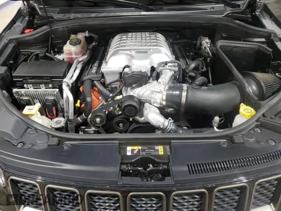 2021 Jeep Grand Cherokee Trackhawk с VIN 1C4RJFN99MC822394, выставлен на аукционе Copart как лот 66039025 с пробегом 28 732 миль миль и Списание • Salvage title. История ставок и продаж доступна на DreamBid. Изображение 12.