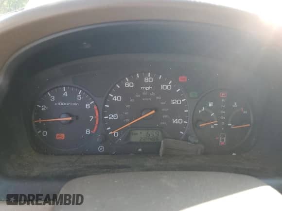 1998 Honda Accord EX with VIN 1HGCG5653WA171757, listed as a Copart auction lot 81785885 with 234,488 mi miles and Salvage title. Bid and sale history available at DreamBid. Image 9.