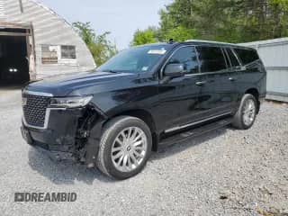 2021 Cadillac Escalade ESV Premium Luxury с VIN 1GYS4KKL2MR487472, выставлен на аукционе Copart как лот 68441855 с пробегом 151 571 миль миль и Списание • Salvage title. История ставок и продаж доступна на DreamBid. Изображение 1.