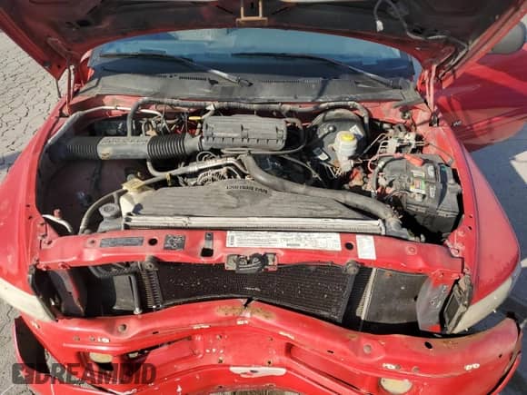 1998 Dodge 1500 z VIN 1B7HF16Z1WS593510, wystawiony jako Copart lot #78158654 z przebiegiem 222 978 mil mil oraz Czysty tytuł • Clean title. Historia ofert i sprzedaży dostępna na DreamBid. Obrazek 11.