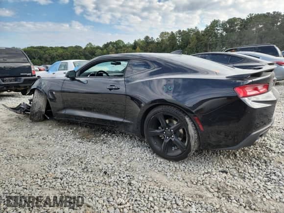 2018 Chevrolet Camaro 1LT with VIN 1G1FB1RS5J0102824, listed as a Copart auction lot 82388185 with 109,024 mi miles and Salvage title. Bid and sale history available at DreamBid. Image 2.