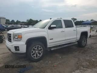 2014 GMC Sierra 1500 SLT with VIN 3GTU2VEC5EG517955, listed as a Copart auction lot 66952755 with 103,254 mi miles and Salvage title. Bid and sale history available at DreamBid. Image 1.