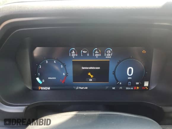 2025 Ford F-150 with VIN 1FTFW4L84SFA22679, listed as a Copart auction lot 61936525 with 551 mi miles and Salvage title. Bid and sale history available at DreamBid. Image 9.