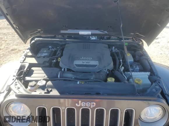 2018 Jeep Wrangler Sahara с VIN 1C4AJWBG3JL847321, выставлен на аукционе Copart как лот 46865345 с пробегом 123 980 миль миль и Списание • Salvage title. История ставок и продаж доступна на DreamBid. Изображение 13.