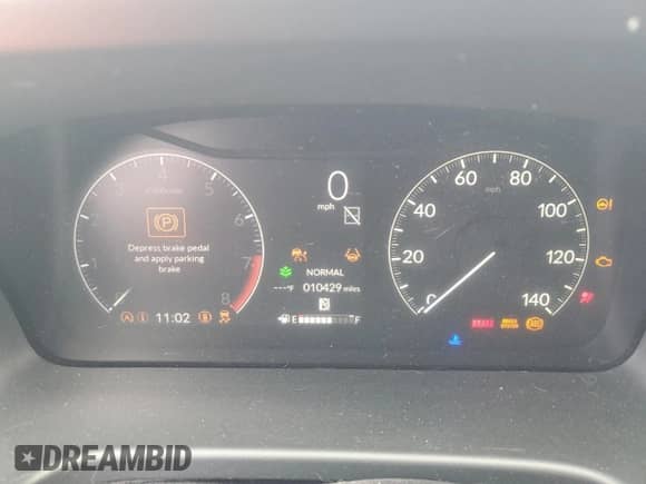 2025 Honda Odyssey EX-L с VIN 5FNRL6H64SB037647, выставлен на аукционе Copart как лот 81836075 с пробегом 10 429 миль миль и Списание • Salvage title. История ставок и продаж доступна на DreamBid. Изображение 9.