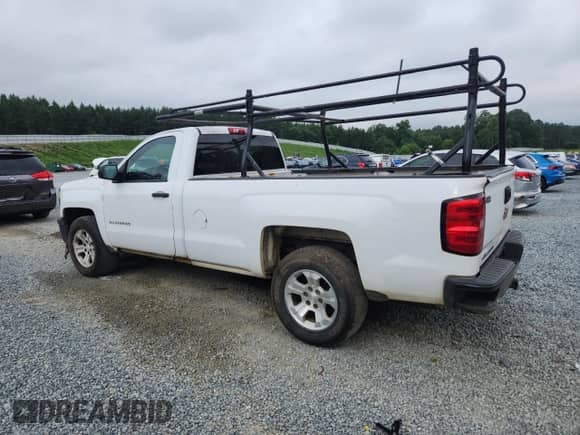 2014 Chevrolet Silverado 1500 Work Truck z VIN 1GCNCPEC5EZ294331, wystawiony jako Copart lot #65735725 z przebiegiem 416 808 mil mil oraz Czysty tytuł • Clean title. Historia ofert i sprzedaży dostępna na DreamBid. Obrazek 2.