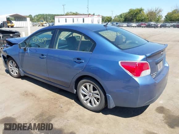 2016 Subaru Impreza Premium с VIN JF1GJAB61GH013621, выставлен на аукционе IAAI как лот 43134007 с пробегом 67 406 миль миль и . История ставок и продаж доступна на DreamBid. Изображение 3.