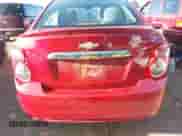 2012 Chevrolet Sonic LT with VIN 1G1JC5SHXC4134144, listed as a IAAI auction lot 43065797 with 121,707 mi miles and . Bid and sale history available at DreamBid. Image 17.