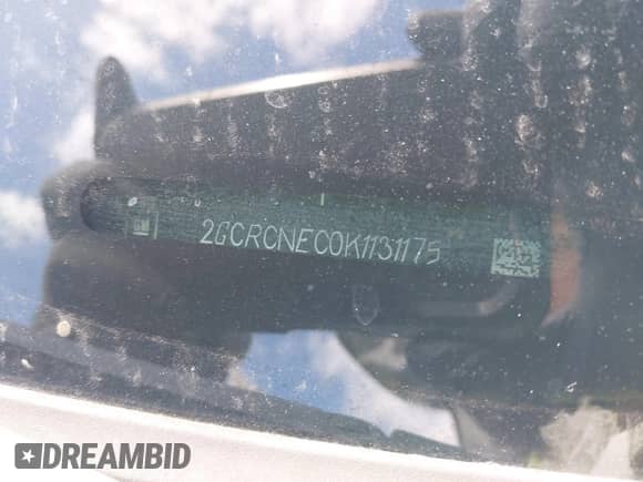 2019 Chevrolet Silverado 1500 Work Truck с VIN 2GCRCNEC0K1131175, выставлен на аукционе IAAI как лот 43482543 с пробегом 73 645 миль миль и . История ставок и продаж доступна на DreamBid. Изображение 9.