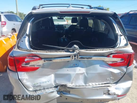 2020 Honda Odyssey Elite с VIN 5FNRL6H98LB009345, выставлен на аукционе IAAI как лот 43072162 с пробегом 67 693 миль миль и . История ставок и продаж доступна на DreamBid. Изображение 6.