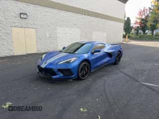 2021 Chevrolet Corvette 3LT с VIN 1G1YC2D4XM5122952, выставлен на аукционе Copart как лот 87249455 с пробегом 11 727 миль миль и Списание • Salvage title. История ставок и продаж доступна на DreamBid. Изображение 2.