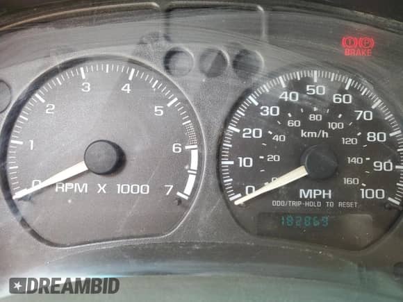 2003 Chevrolet S-10 LS with VIN 1GCCS14H738289896, listed as a Copart auction lot 50139185 with 182,869 mi miles and Salvage title. Bid and sale history available at DreamBid. Image 9.