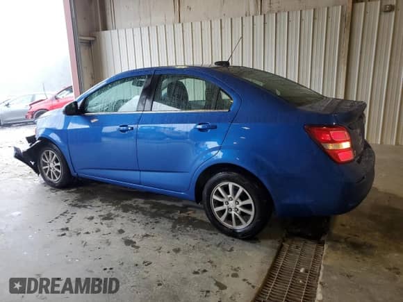 2017 Chevrolet Sonic LT with VIN 1G1JD5SH5H4157321, listed as a Copart auction lot 44606665 with 119,445 mi miles and Salvage title. Bid and sale history available at DreamBid. Image 2.