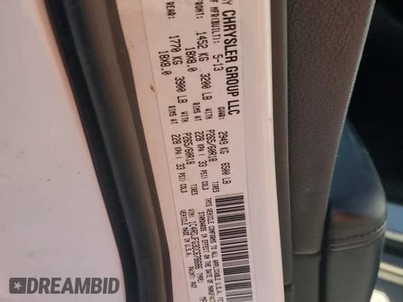 2013 Dodge Durango Special Service z VIN 1C4RDJFG3DC678686, wystawiony jako Copart lot #77636444 z przebiegiem 186 915 mil mil oraz Czysty tytuł • Clean title. Historia ofert i sprzedaży dostępna na DreamBid. Obrazek 13.