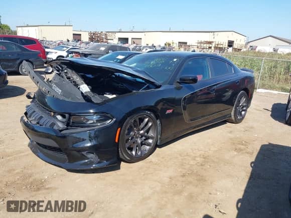 2023 Dodge Charger Scat Pack с VIN 2C3CDXGJ3PH506439, выставлен на аукционе IAAI как лот 43205260 с пробегом 20 423 миль миль и . История ставок и продаж доступна на DreamBid. Изображение 2.
