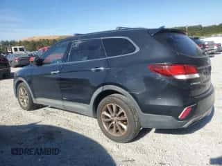 2017 Hyundai Santa Fe SE z VIN KM8SMDHF4HU174795, wystawiony jako Copart lot #89649575 z przebiegiem 113 877 mil mil oraz Czysty tytuł • Clean title. Historia ofert i sprzedaży dostępna na DreamBid. Obrazek 2.