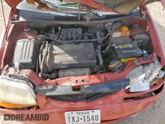 2006 Chevrolet Aveo LS с VIN KL1TD56686B623669, выставлен на аукционе Copart как лот 65998115 с пробегом 225 587 миль миль и Списание • Salvage title. История ставок и продаж доступна на DreamBid. Изображение 11.