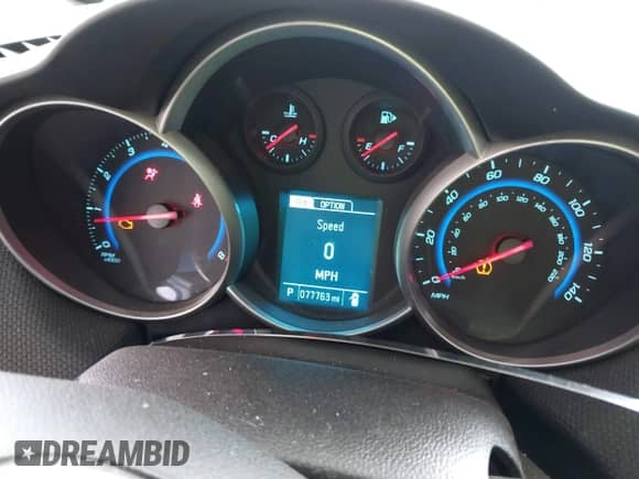 2016 Chevrolet Cruze LT with VIN 1G1PF5SB2G7225569, listed as a IAAI auction lot 42952881 with 777,634 mi miles and . Bid and sale history available at DreamBid. Image 7.