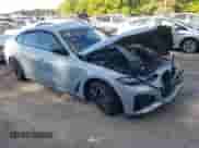 2023 BMW i4 M50 with VIN WBY33AW0XPFP05542, listed as a IAAI auction lot 43029006 with 12,709 mi miles and . Bid and sale history available at DreamBid. Image 1.