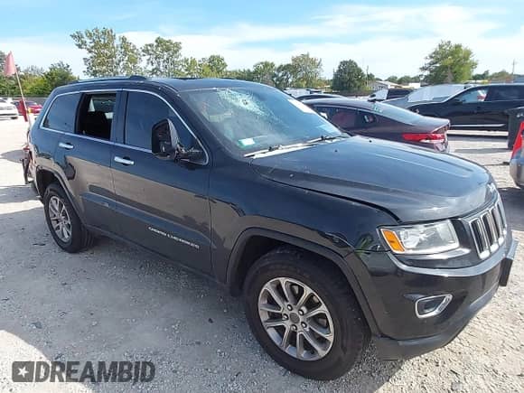 2014 Jeep Grand Cherokee Limited с VIN 1C4RJFBG0EC133462, выставлен на аукционе IAAI как лот 43185493 с пробегом 66 573 миль миль и . История ставок и продаж доступна на DreamBid. Изображение 1.