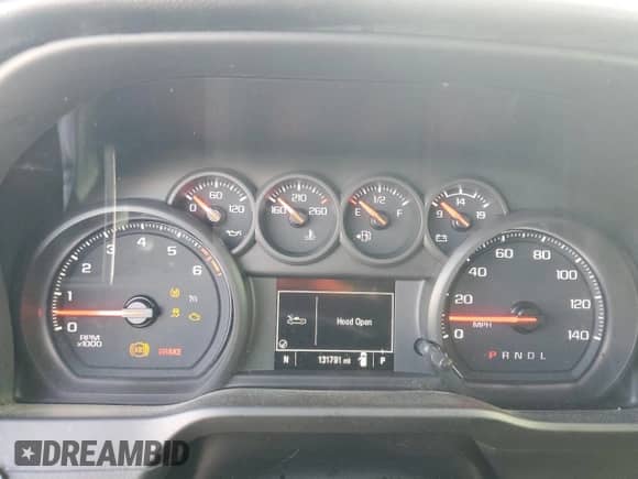 2020 Chevrolet Silverado 1500 Work Truck with VIN 1GCRWAEFXLZ334559, listed as a Copart auction lot 84555265 with 131,791 mi miles and Clean title. Bid and sale history available at DreamBid. Image 9.