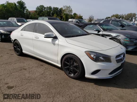 2017 Mercedes-Benz CLA 250 with VIN WDDSJ4GB5HN400113, listed as a Copart auction lot 83938415 with 178,812 mi miles and Salvage title. Bid and sale history available at DreamBid. Image 4.