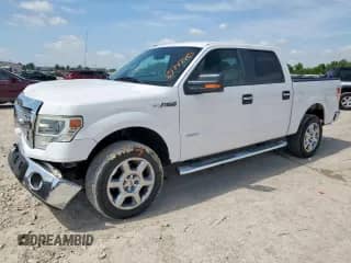 2014 Ford F-150 XL with VIN 1FTFW1CT7EKE80327, listed as a Copart auction lot 65747465 with 167,870 mi miles and Salvage title. Bid and sale history available at DreamBid. Image 1.