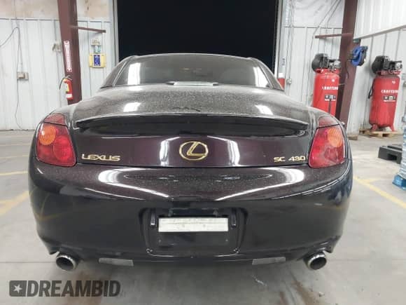2003 Lexus SC 430 с VIN JTHFN48YX30039131, выставлен на аукционе IAAI как лот 43141282 с пробегом Не указан миль и . История ставок и продаж доступна на DreamBid. Изображение 16.