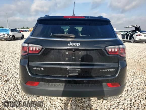 2022 Jeep Compass (RED) Edition with VIN 3C4NJDCB9NT233022, listed as a Copart auction lot 64565225 with 15,643 mi miles and Clean title. Bid and sale history available at DreamBid. Image 6.