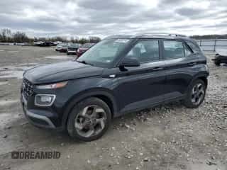 2021 Hyundai Venue SEL с VIN KMHRC8A3XMU098180, выставлен на аукционе Copart как лот 46838114 с пробегом 37 717 миль миль и Списание • Salvage title. История ставок и продаж доступна на DreamBid. Изображение 1.