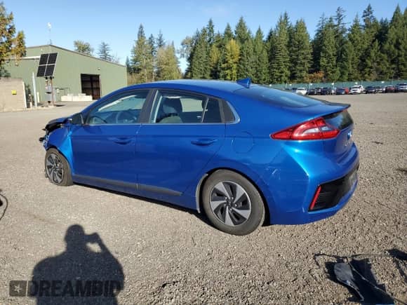 2018 Hyundai Ioniq SEL z VIN KMHC75LC7JU094265, wystawiony jako Copart lot #85889135 z przebiegiem 107 194 mil mil oraz Szkoda całkowita • Salvage title. Historia ofert i sprzedaży dostępna na DreamBid. Obrazek 2.