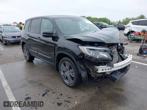2021 Honda Passport EX-L с VIN 5FNYF8H58MB013506, выставлен на аукционе IAAI как лот 42256449 с пробегом 36 828 миль миль и . История ставок и продаж доступна на DreamBid. Изображение 1.