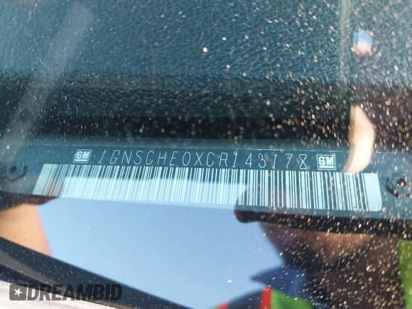2012 Chevrolet Suburban LS с VIN 1GNSCHE0XCR143178, выставлен на аукционе IAAI как лот 41447363 с пробегом 96 197 миль миль и . История ставок и продаж доступна на DreamBid. Изображение 9.