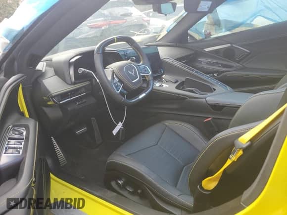 2023 Chevrolet Corvette 3LZ с VIN 1G1YF3D37P5604416, выставлен на аукционе Copart как лот 55941395 с пробегом 6 750 миль миль и Списание • Salvage title. История ставок и продаж доступна на DreamBid. Изображение 7.