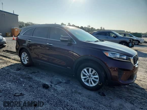 2019 Kia Sorento LX with VIN 5XYPGDA36KG523255, listed as a Copart auction lot 69343575 with 94,502 mi miles and Salvage title. Bid and sale history available at DreamBid. Image 4.
