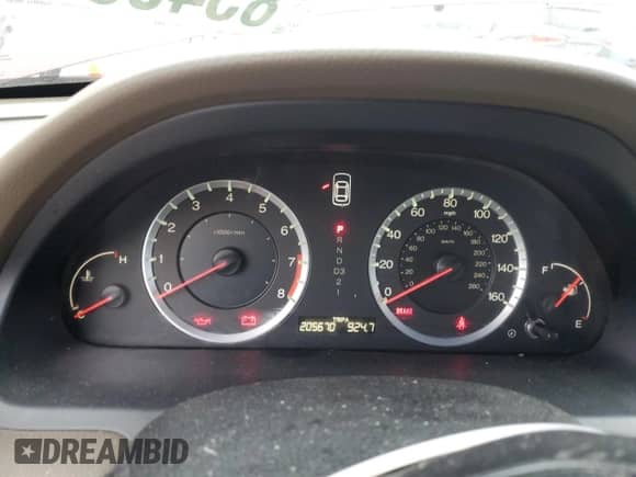 2009 Honda Accord EX-L с VIN 1HGCP36829A036840, выставлен на аукционе Copart как лот 85403115 с пробегом 205 670 миль миль и Чистый • Clean title. История ставок и продаж доступна на DreamBid. Изображение 9.