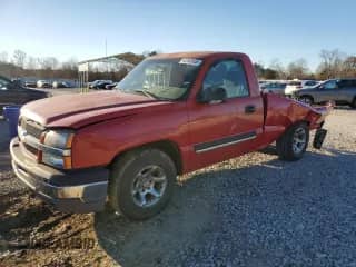 2004 Chevrolet Silverado 1500 LS with VIN 1GCEC14T04Z196188, listed as a Copart auction lot 42292605 with 268,427 mi miles and Salvage title. Bid and sale history available at DreamBid. Image 1.