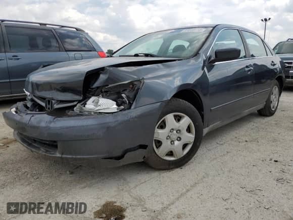 2005 Honda Accord LX with VIN 1HGCM55455A146732, listed as a Copart auction lot 63849115 with Not provided miles and Salvage title. Bid and sale history available at DreamBid. Image 1.