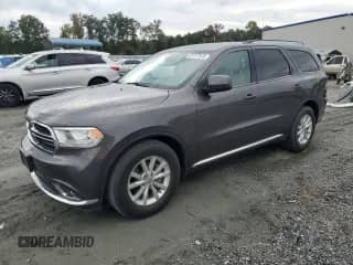2014 Dodge Durango SXT with VIN 1C4RDHAG4EC513943, listed as a Copart auction lot 81117075 with 160,545 mi miles and Salvage title. Bid and sale history available at DreamBid. Image 1.