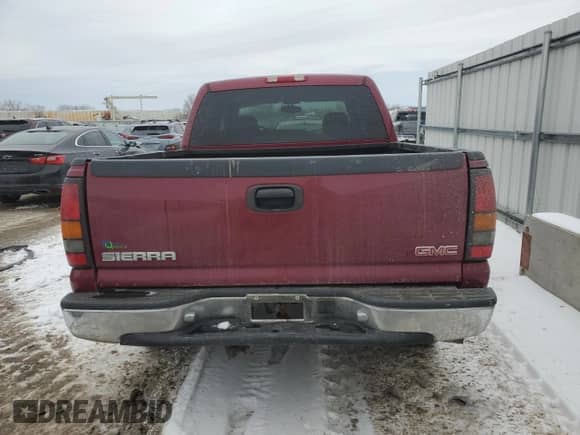 2005 GMC Sierra 1500 SLE with VIN 2GTEK13T951234399, listed as a Copart auction lot 45298675 with 79,069 mi miles and Salvage title. Bid and sale history available at DreamBid. Image 6.