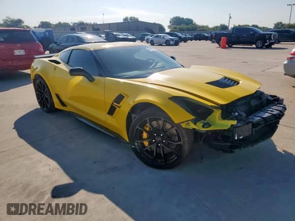 2019 Chevrolet Corvette Grand Sport 1LT с VIN 1G1YW2D7XK5104496, выставлен на аукционе Copart как лот 69792465 с пробегом 44 216 миль миль и Списание • Salvage title. История ставок и продаж доступна на DreamBid. Изображение 4.