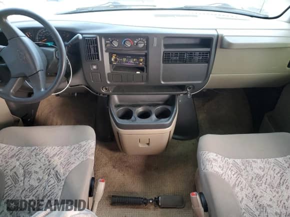 2004 Chevrolet Express Passenger with VIN 1GBFG15X641214559, listed as a Copart auction lot 78751864 with 162,991 mi miles and Salvage title. Bid and sale history available at DreamBid. Image 8.